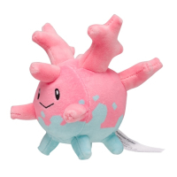 Officiële Pokemon center knuffel Pokemon fit Corsola 13cm 